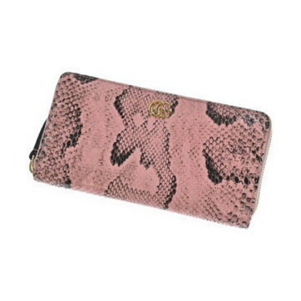 Gucci Case Python Pink Black Wallet - image 1